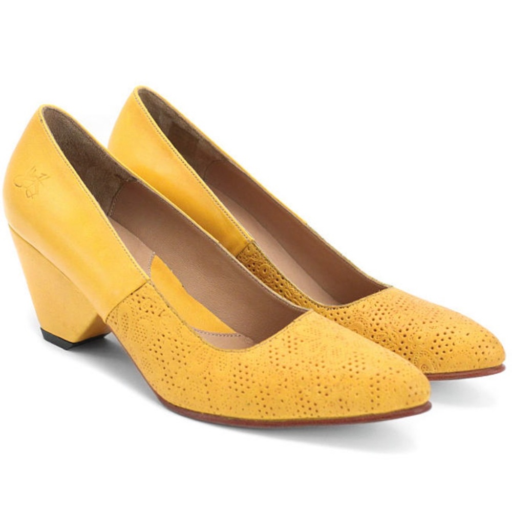 John Fluevog Purpose Ambition Low-Heeled Pump